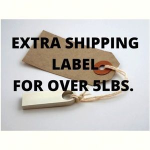 Extra Label for Bundles Over 5lbs